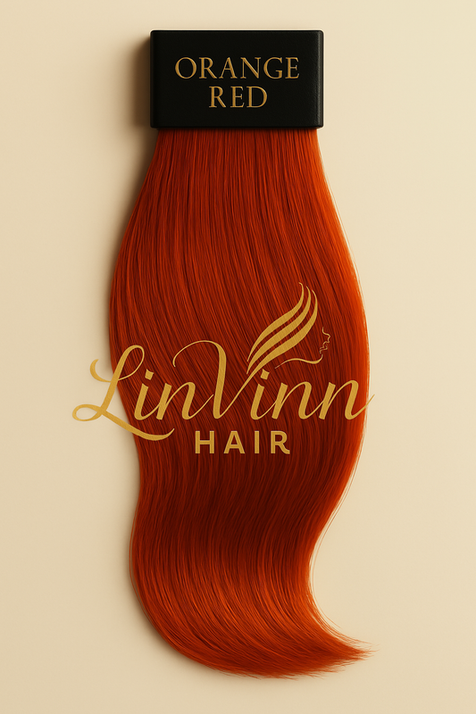 Genius weft colour Orange red