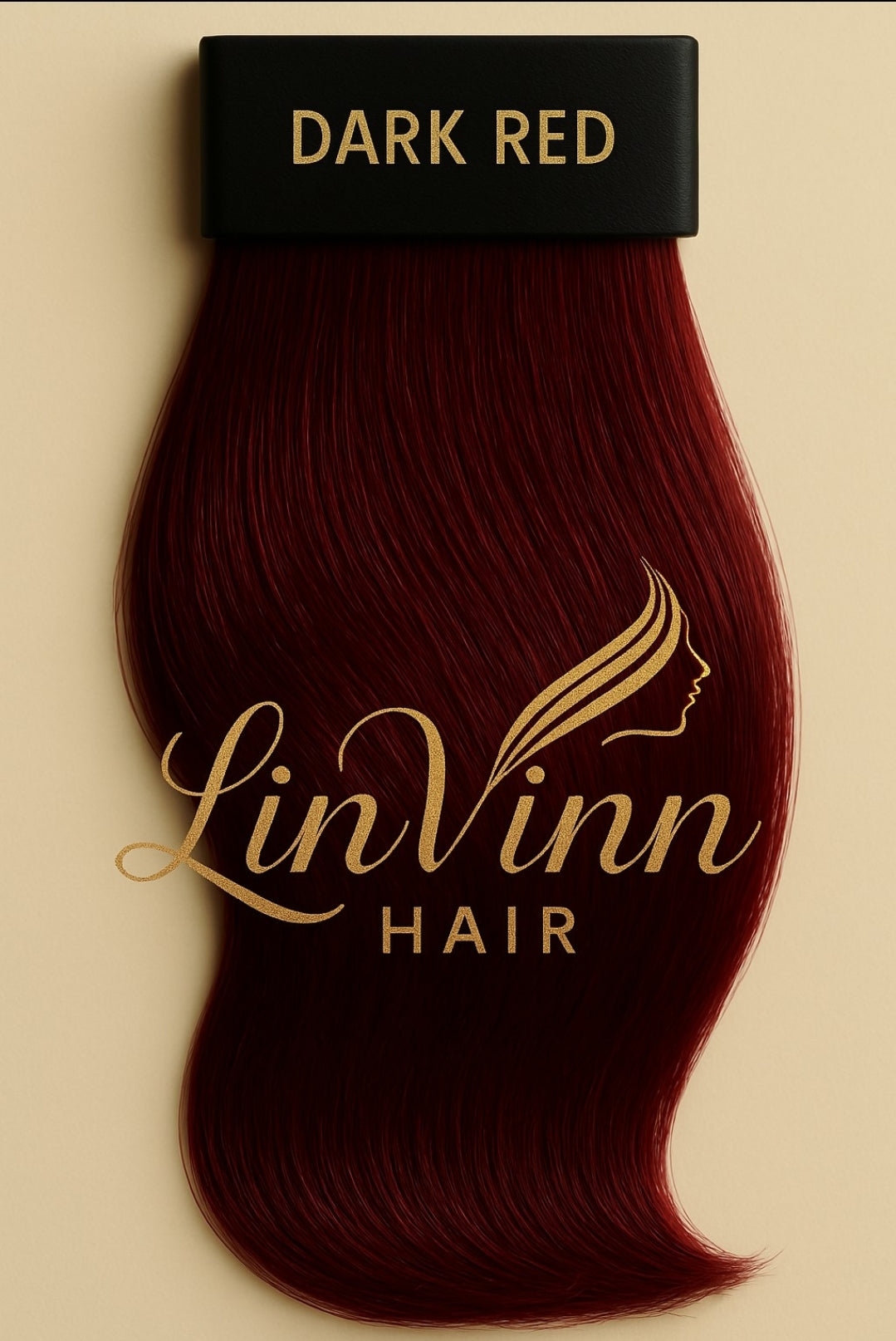 Genius weft colour dark red