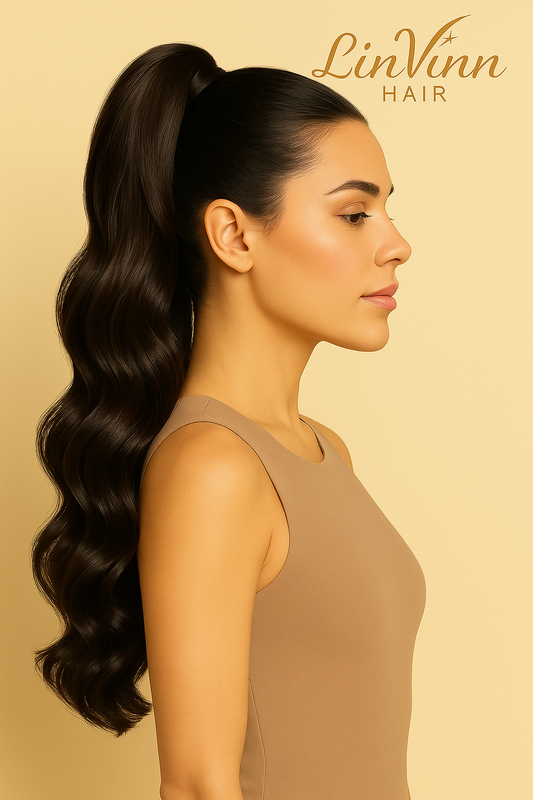 BELLA ZWART BRUIN 50 CM BODYWEAVE