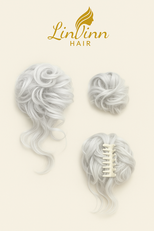 Ijsblond bun