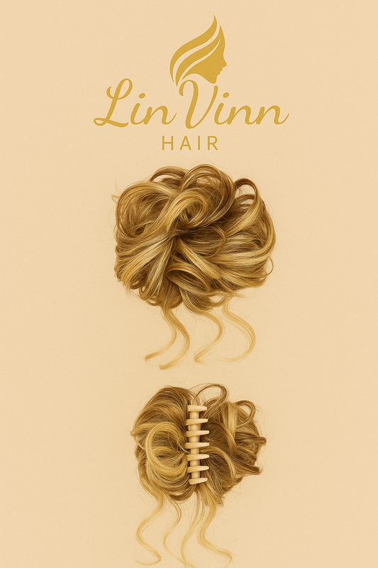WARME BUN CLIP KARAMEL BLOND
