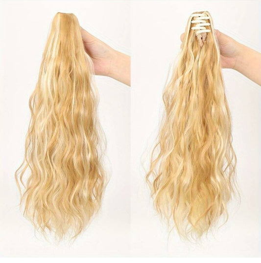 BELLA HONING /BLOND MIX 40 CM DIEP GEWEVEN