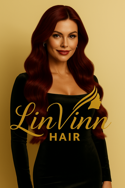 Genius weft colour dark red